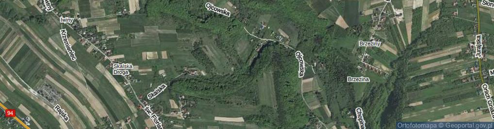 Zdjęcie satelitarne Skalska ul.